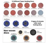 270Pcs 50mm Sanding Discs Pad Set For Drill Grinder Rotary Tools +Backing Pads