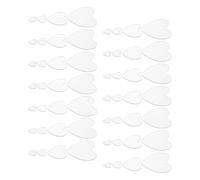 270pcs Glass Mosaic Tiles Heart Mirror Stickers Decor Christmas | Self Adhesive Craft Pieces, Silver Glass Finish, Waterproof and Shatterproof, for Bathroom and Nursery Walls