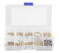 270pcs Hex Screw Nut and Brass Standoff Assortment Kit, M2 Stainless Steel, Durable Hardware Set - Resistant, Multipurpose for Electronics and DIY Repairs