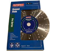 271 Faithfull FAIDB230PRO Professional Diamond Blade 230 x 22mm