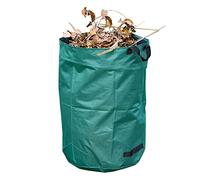 272 Litre - Garden Waste Bag Heavy Duty Waste Refuse Rubbish Grass Sack Extremely Robust Polyester Waterproof Reusable Large Sack with Handles - (Large)