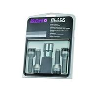 27232SUB Wheel Lock Bolts Black SUB M12 x 1,25, cone seat, shaft length 40,6 mm, Overall length 65,9 mm, Hex size 17mm, Key diameter 25,8 mm