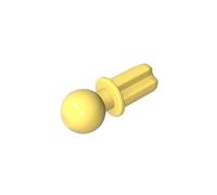 2736 Technic Axle Towball 50 Pieces High-Precision MOC Building Bricks Replacement Parts Compatible with Lego bricks GDS-890 Bright Light Yellow