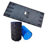 275 Gallon IBC Ton Barrel Heater, 4000W Drum Heating Blanket, Adjustable Thermostat, 55 Gallon Drum Heater, Full Cover Drum Warmer, for IBC Plastic Tank,275Gallon/1000L,001