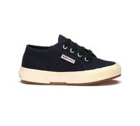 2750 Jcot Leather Trainers Superga Navy 5