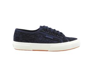 2750 Pizzo Macrame - female - Superga - Sneakers - Blue - 3 UK - Shoes 3 UK