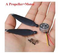 2750KV 18mm 3-phase Brushless electronic starter + A/B Propeller Blade High Speed 2S-3S AUOQKQUT(A propeller)