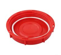 275330 Gallon IBC Tote Tank Cover and Gasket Lid Cap 163mm for Schutz and Various Plastic IBC Bulk Storage Containers (Red)