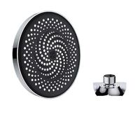 275mm High Pressure Water-Saving Rain Showerhead - Premium Silver Bathroom Accessory for Luxurious Spa Experience Enhanced Flow Rate for Ultimate Relaxation