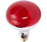 275W replacement bulb, E27 screw base for infrared thermotherapy IR heating lamp 3 protection levels explosion-proof red screw Far infrared therapy lamp bulb