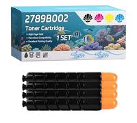 2789B002 2793B002 2797B002 2801B002 Toner Cartridge Compatible for Canon imageRUNNER C5051i imageRUNNER C5051 imageRUNNER Printers (4-Pack BK/C/M/Y)