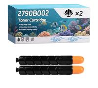 2790B002 2794B002 2798B002 2802B002 Toner Cartridge Compatible for Canon imageRUNNER C5030 imageRUNNER C5030i Printers (2 Pack Black)