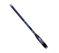 27cm Compact Carbon Fiber Fishing Rod Stream Fishing Accessory with Powerful 500g Lifting Ability (2.7m+1.2 knots blue)