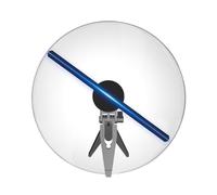 27CM HD 3D Holographic Projector LED Fan Advertising Machine USB Hologram Player LOGO Display