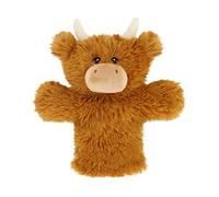 27cm Keeleco Highland Cow Hand Puppet