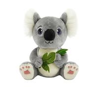 27cm Koala Plush Toy with Eucalyptus Leaves - Soft Cuddly Stuffed Animal for Kids, Birthday Gift, Sleeping Pillow, Nursery Decor, Comfort Companion for Toddlers Boys Girls (27cm/11in)