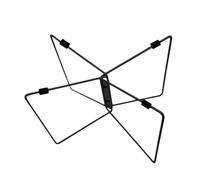 27cm Stainless Steel Folding Bucket Holder Camping Cooler Holder Frame Suppor Anti-moisture Non-slip Base with Storage Bag | Suppor De Fishing Hiking For Beard