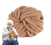 27m Chunky Yarn, 2cm Thick Chenille Yarn, Weaving Supplies, Baby Blanket Yarns, Crocheting Craft for Basket Scarf Hat Throw Pillow Pet Bed Blanket Making