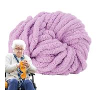 27m Chunky Yarn, 2cm Thick Chenille Yarn, Weaving Supplies, Baby Blanket Yarns, Crocheting Craft for Basket Scarf Hat Throw Pillow Pet Bed Blanket Making
