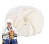 27m Chunky Yarn, 2cm Thick Chenille Yarn, Weaving Supplies, Baby Blanket Yarns, Crocheting Craft for Basket Scarf Hat Throw Pillow Pet Bed Blanket Making
