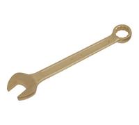 27mm Non-Sparking Combination Spanner With Open-End And 12-Point Walldrive Ring