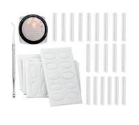 27Pcs Ingrown Toenail Corrector Set, 2-in-1 Cuticle Sticks, Stainless Steel Cuticle Pusher Tool with 5 Sheet, Pain-Free Toenail Straightener, Pedicure Nail Art Care for Fingernails Toenails Manicure