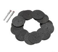 27pcs metal cutting discs and mandrels set for mini rotary tools, discs 32mm diameter, suitable for cutting and grinding metal, ceramic, plastic and wood, fits For Proxxon