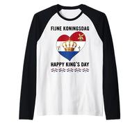 27th Apr Netherlands King's Day Proud Dutch Dad Mom Aunt Kid Raglan Baseball Tee