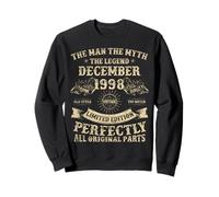 27th Birthday Gifts For Men December 1998 27 Year Old Bday Sweatshirt