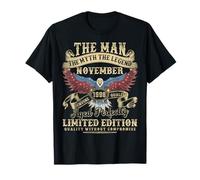 27th Birthday Gifts November 1998 Men Funny 27 Years Old T-Shirt