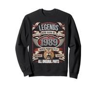 27th birthday Legends were born in 1989 gifts for Men Women Sweatshirt