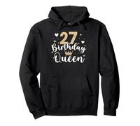27th birthday queen 27 years twenty-seven Pullover Hoodie