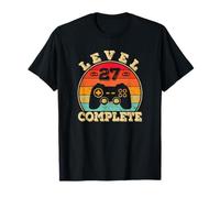27th Wedding Anniversary Husband, 27 Years Married, Level 27 T-Shirt