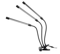(27W) 2/3/4 Heads 5730 USB LED Plant Grow Light Dimmable Timer 360 Flexible Clip Hydroponic Garden Desk Tube Lamp