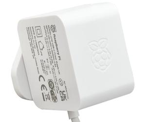 27W, 5.1V, 5A Raspberry Pi 5 Power Supply, EU White - SC1152