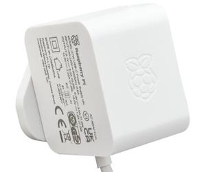 27W, 5.1V, 5A Raspberry Pi 5 Power Supply, UK White - SC1149
