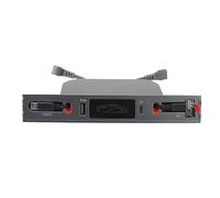 27W Center Console USB Hub, Retractable Cable Car USB Extension Hub, USB Hub Adapter for Cell Phones, Digital Cameras anfd Game Consoles