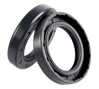 27x36x6mm TC Oil Seal - NBR Nitrile Rubber Double Lip with Spring, Metric Bearing Seal for Automotive, Machinery, Industrial Use, Pack of 4