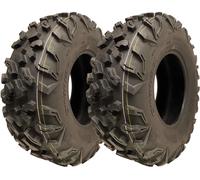 27x9.00-12 ATV Tyres 8ply 225/80-12 P0358 OBOR Cypress 71J Road Legal (Set of 2)