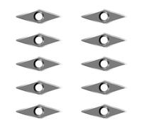 28×10×2.5mm-30° Carbide Insert Cutter Balde Diamond for Woodturning