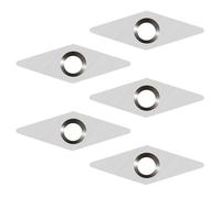 28×10×2.5mm Carbide Insert Cutter Balde Diamond for Woodturning Handle Tool Detailer Finisher