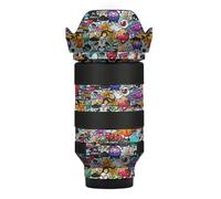 28-105 2.8 Lens Skin Vinyl Wrap Film Camera Protective Sticker for Sigma 28-105mm F2.8 DG DN fit for Sony E L Mount Protector Coat Accessories(Graffiti White)