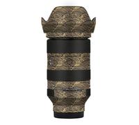 28-105 2.8 Lens Skin Vinyl Wrap Film Camera Protective Sticker for Sigma 28-105mm F2.8 DG DN fit for Sony E L Mount Protector Coat Accessories(Wave Gold)