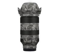 28-105 2.8 Lens Skin Vinyl Wrap Film Camera Protective Sticker for Sigma 28-105mm F2.8 DG DN fit for Sony E L Mount Protector Coat Accessories(Triangle Titanium)