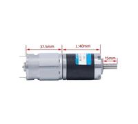 28-385 12-1600rpm High Torque Planetary Gear DC 12V 24V electronic starter(24v 25rpm,Motor with bracket)