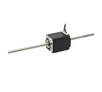 28 * 40mm NEMA 11 Non-captive Tr5 250mm Screw Length Linear Through Stepper Motor Threaded Lifting Lead Screw Step Motor(28X40 79N Tr5X2)