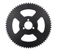 28.5mm T8F 64T Rear Chain Sprocket Cog Compatible With ATV Quad Pit Bike(BLACK)