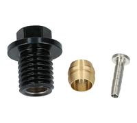 SHIMANO Unisex 4524667634522 ATTACHMENT KIT FLAN. SHI.SM-BH90 FOR SM-BH90-JK-SSR PIPE, Black