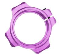 28.99mm Bicycle Crank Alloy Bottom Bracket Adjuster Bike Alloy Bottom Bracket Preload Adjuster Kit for DUB Bike Crank Upgrade Parts(Purple)
