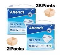 Attends Incontinence Pull-Ons 10 Medium (2100 ml) 14 Pack